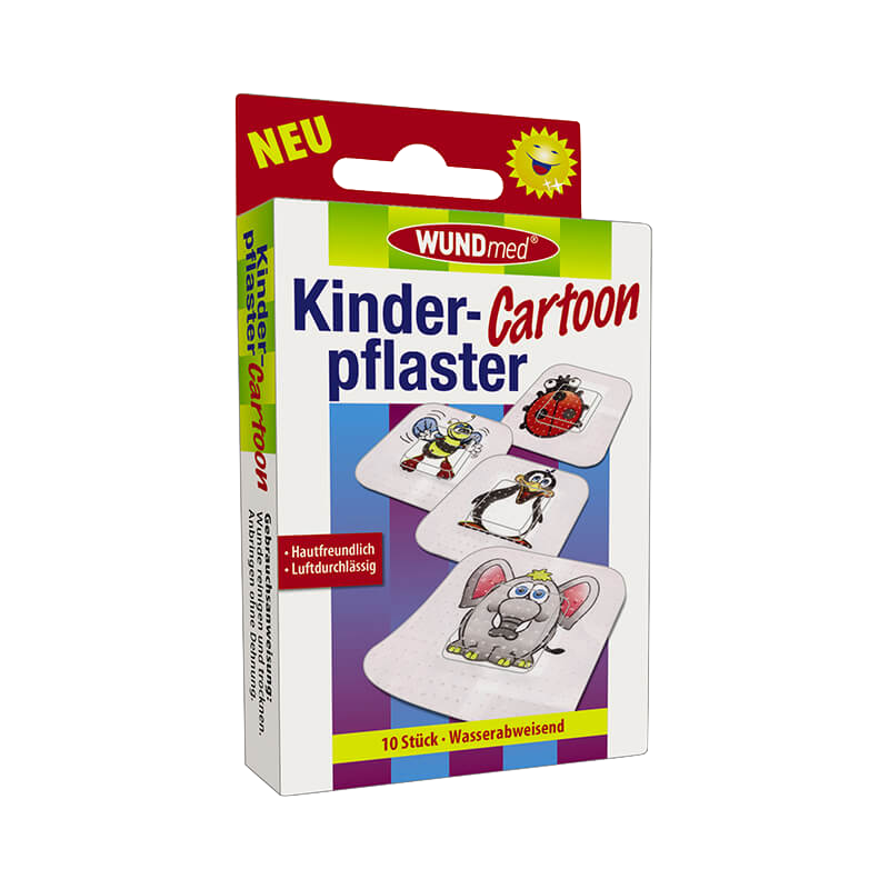 Kinderpflaster Cartoon