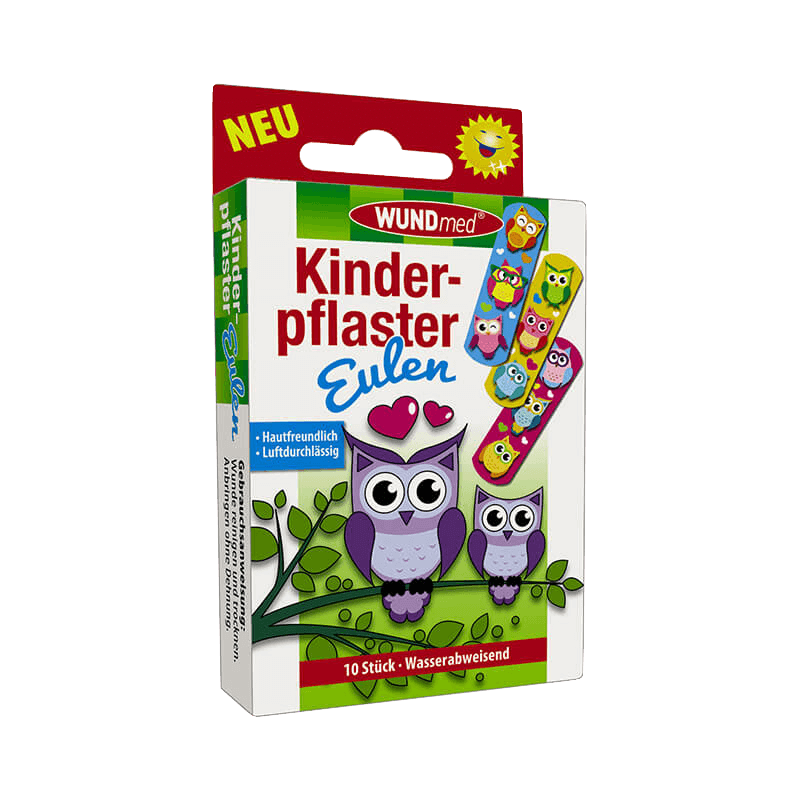 Kinderpflaster Eulen
