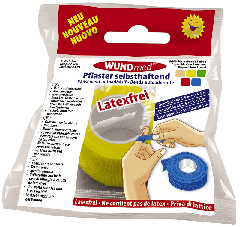 Pflaster selbsthaftend