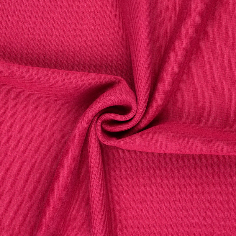Strickschlauch, Bündchen glatt