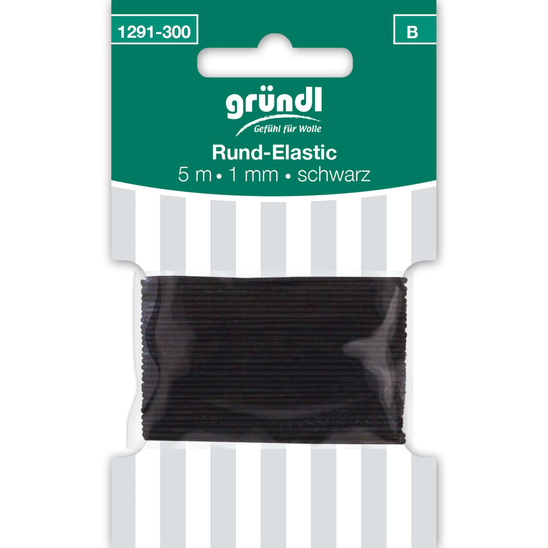 Rundelastik, 1 mm x 5 m
