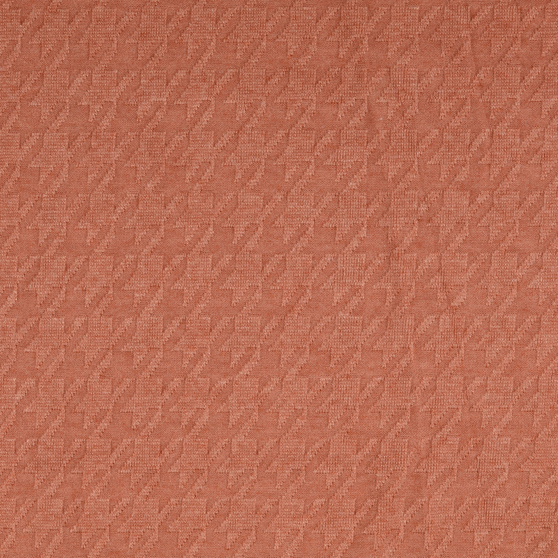 Strickstoff Hahnentritt apricot
