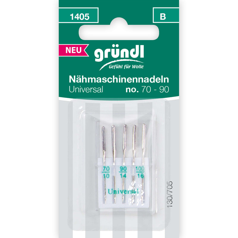 Nähmaschinennadeln Universal, 5 Stk., No. 70 – 90
