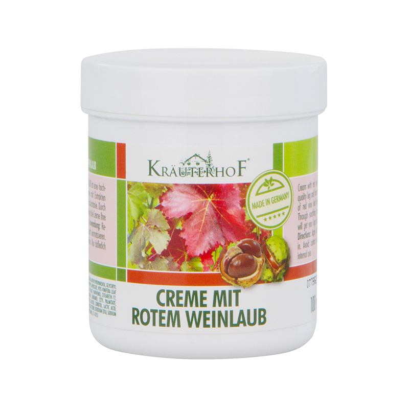 Creme mit Rotem Weinlaub 100 ml