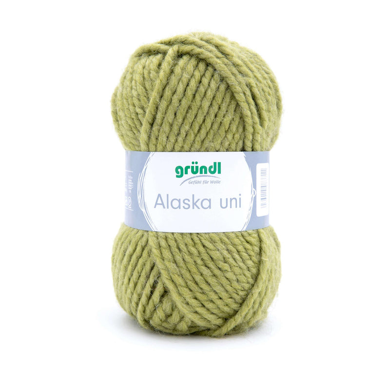 Handstrickgarn Alaska uni