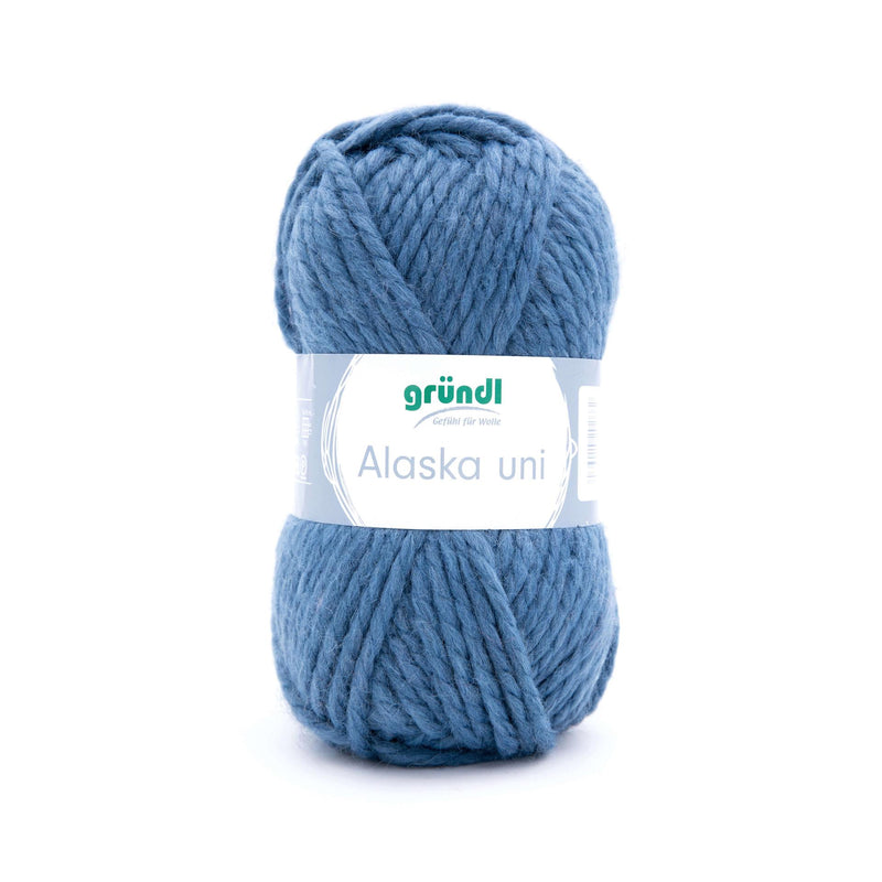 Handstrickgarn Alaska uni