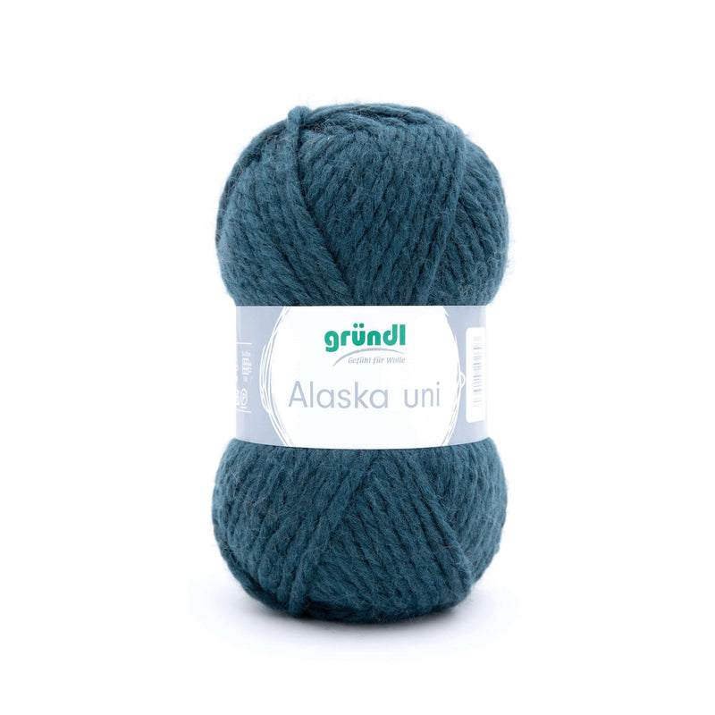 Handstrickgarn Alaska uni