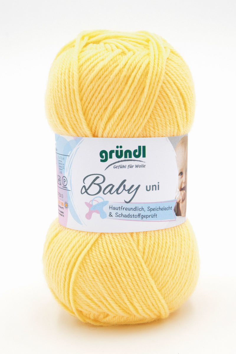 Handstrickgarn Baby uni