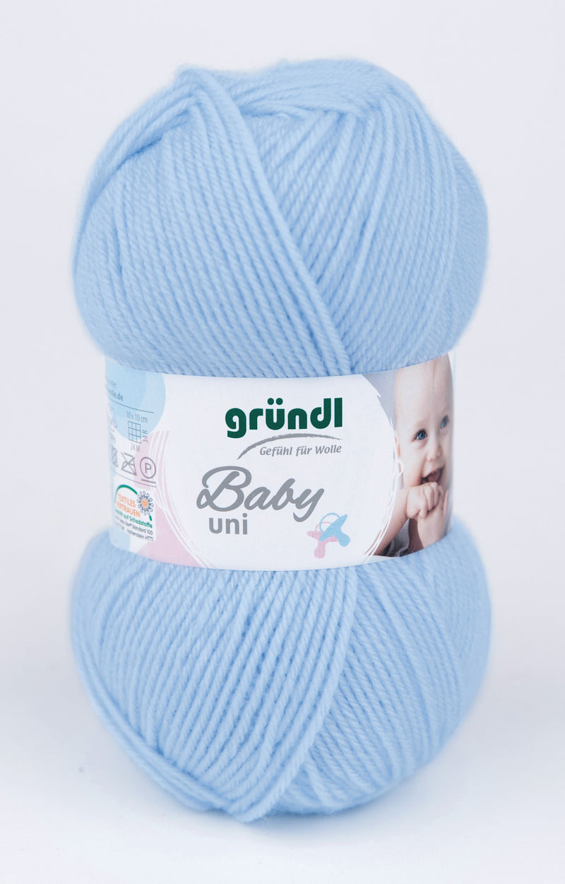 Handstrickgarn Baby uni
