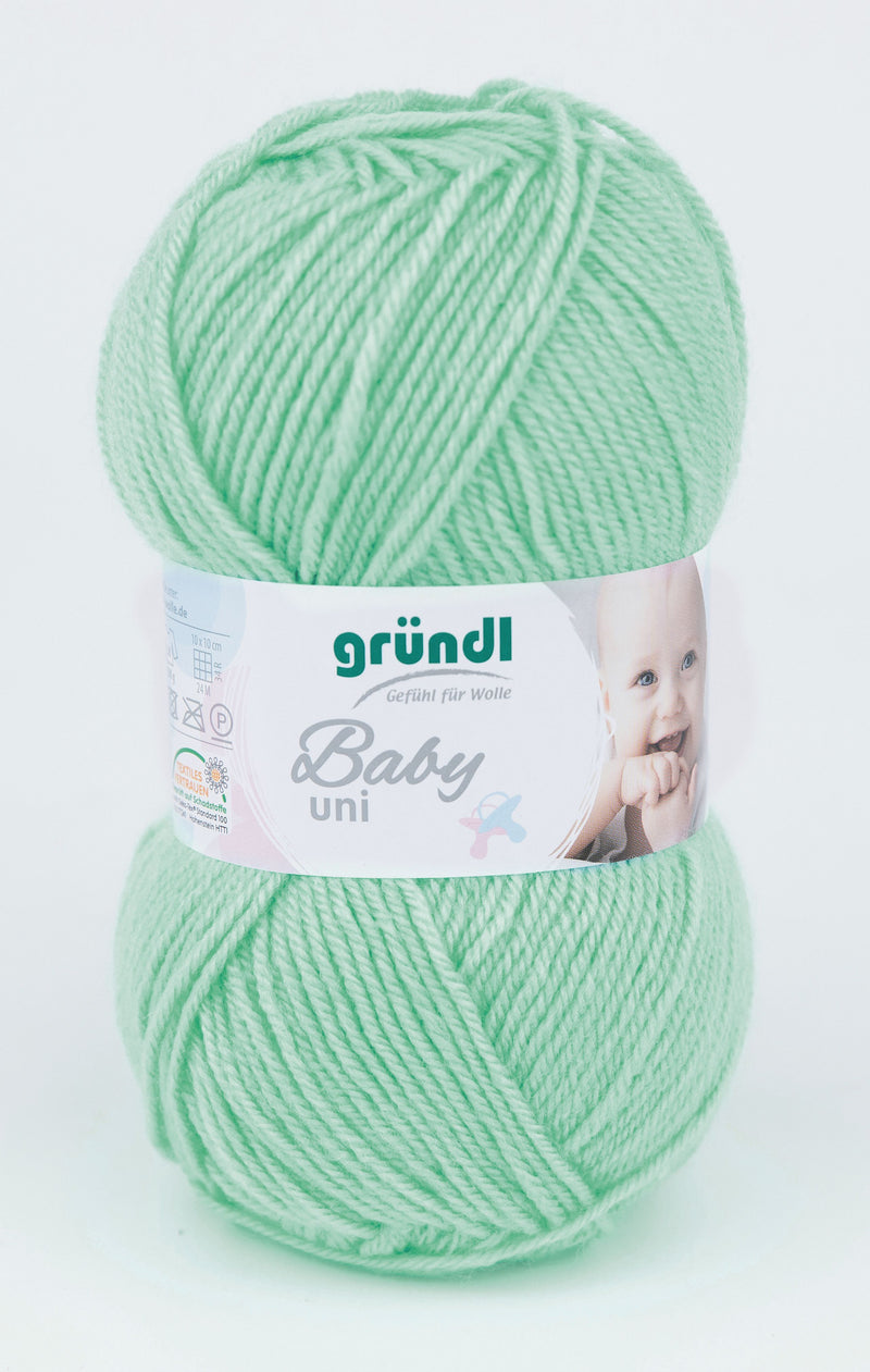 Handstrickgarn Baby uni
