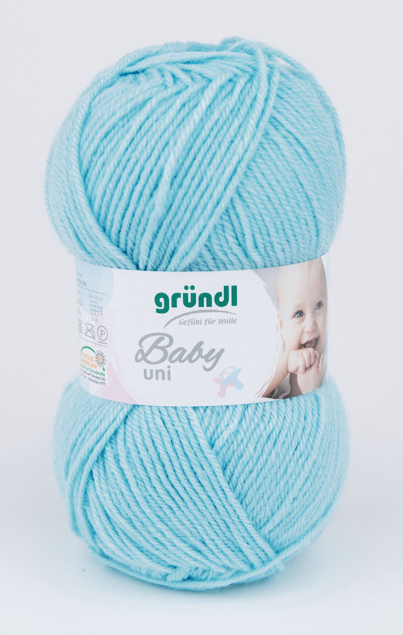 Handstrickgarn Baby uni