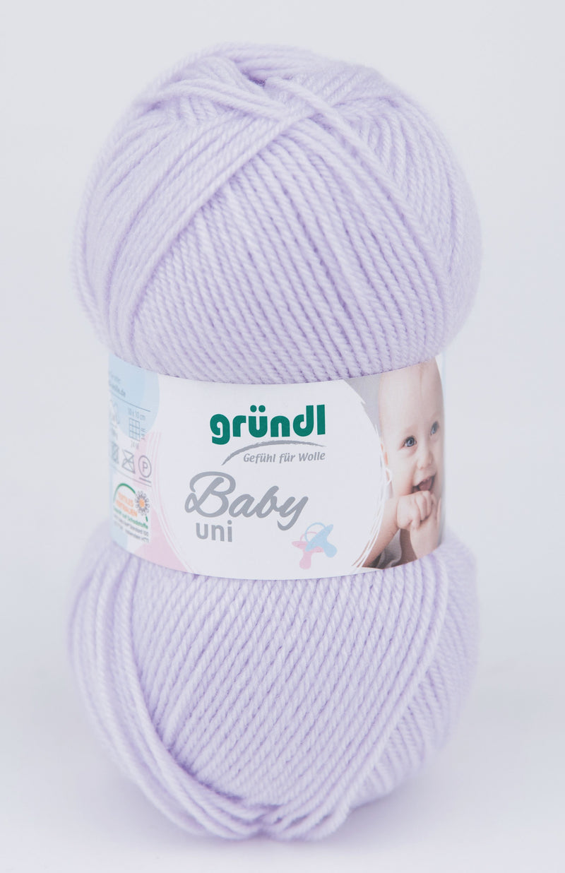 Handstrickgarn Baby uni