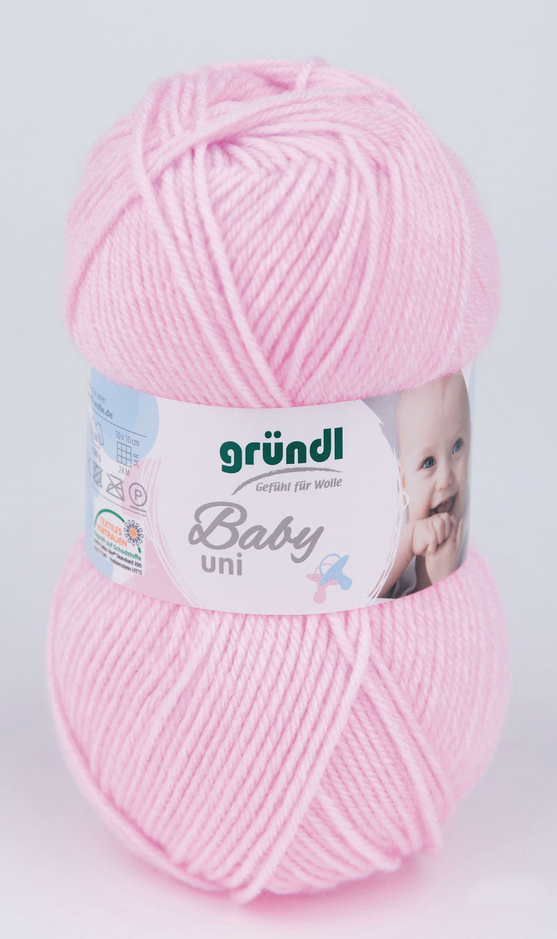 Handstrickgarn Baby uni