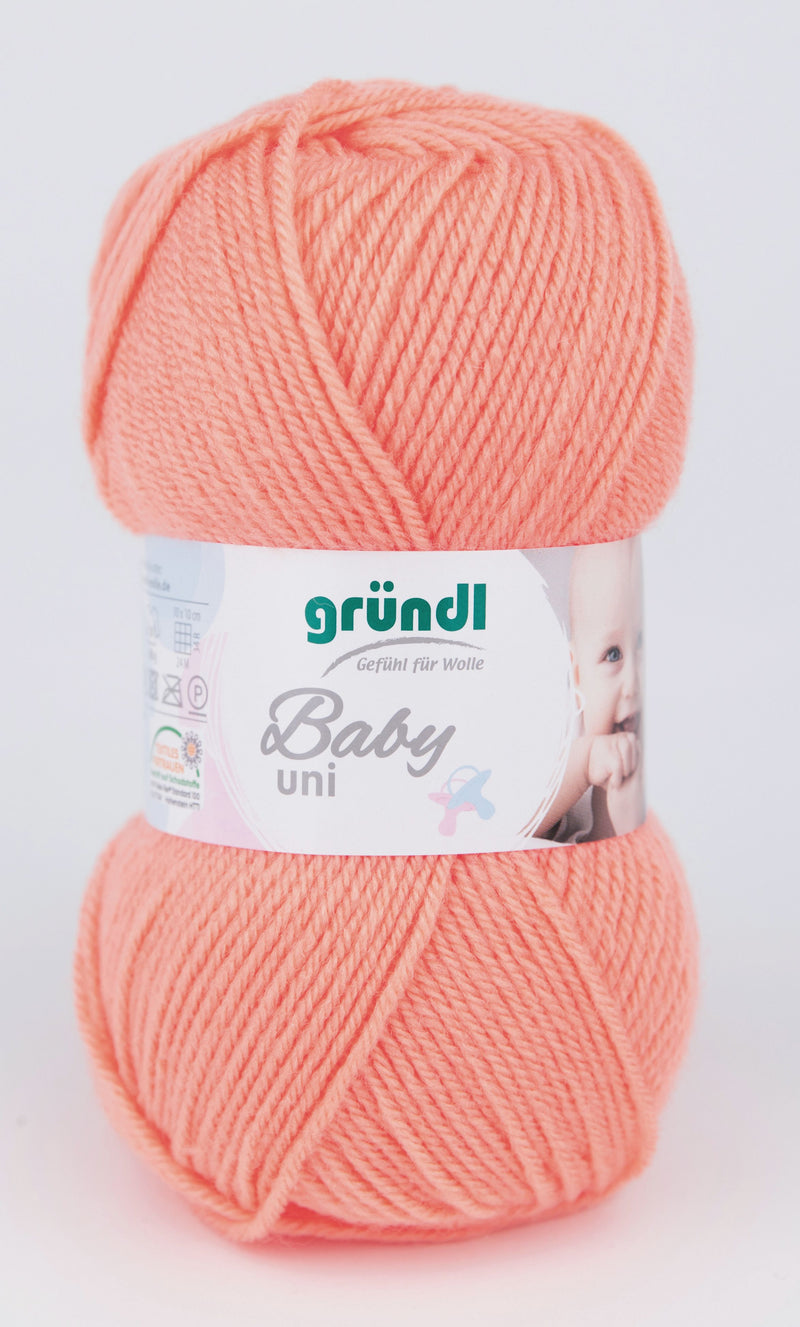 Handstrickgarn Baby uni