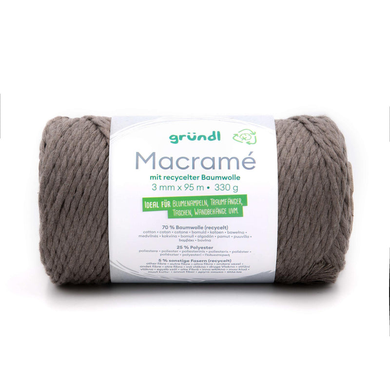 Handstrickgarn Macramé