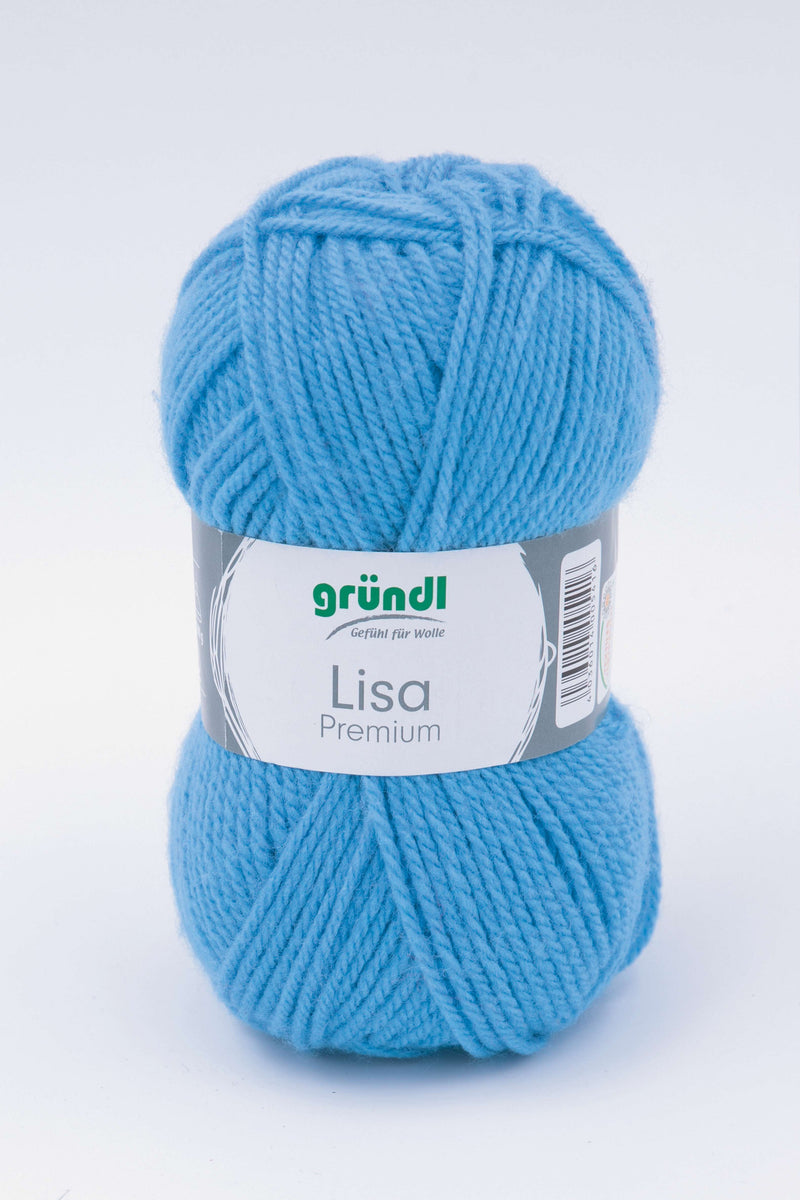 Handstrickgarn Lisa Premium uni