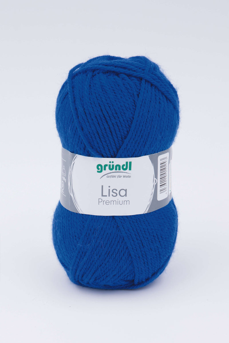 Handstrickgarn Lisa Premium uni