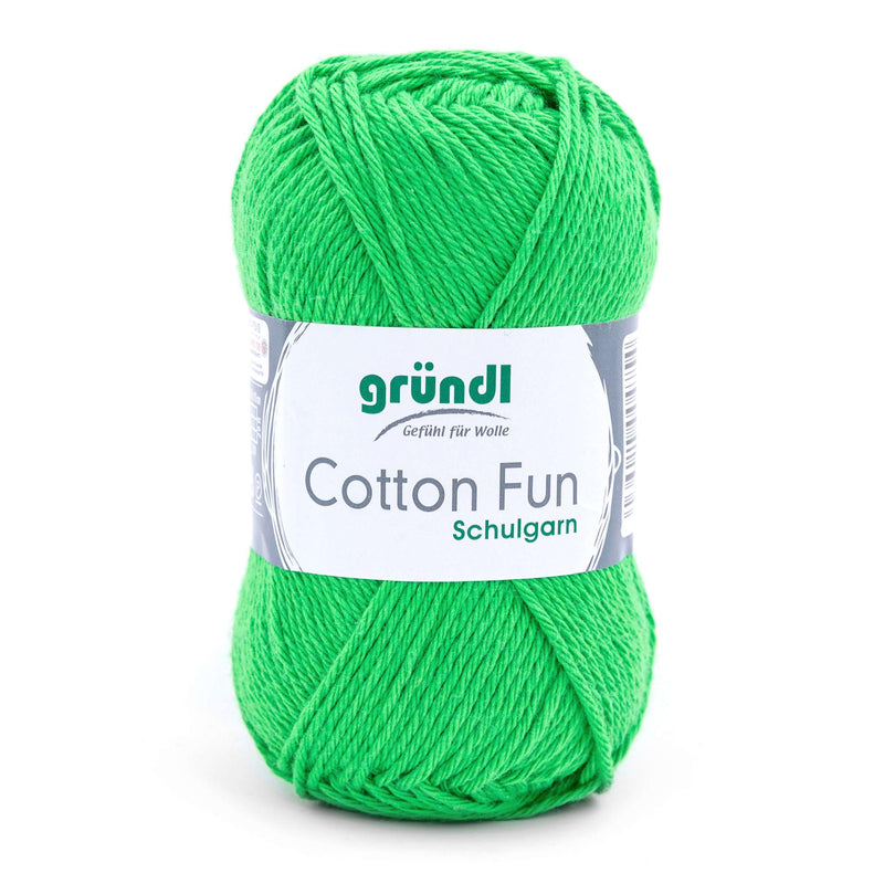 Handstrickgarn Cotton fun, Schulgarn