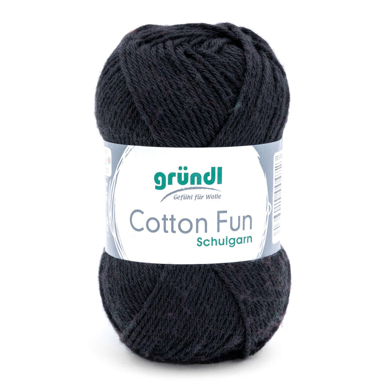 Handstrickgarn Cotton fun, Schulgarn