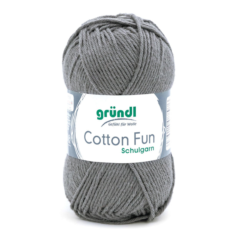 Handstrickgarn Cotton fun, Schulgarn