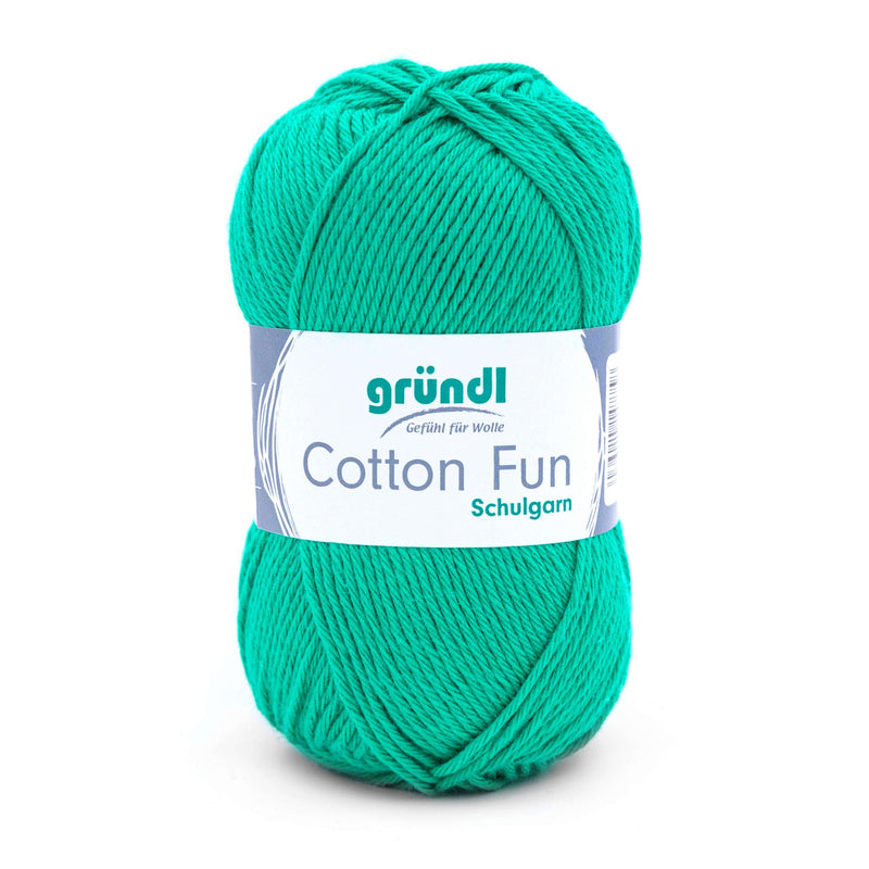 Handstrickgarn Cotton fun, Schulgarn