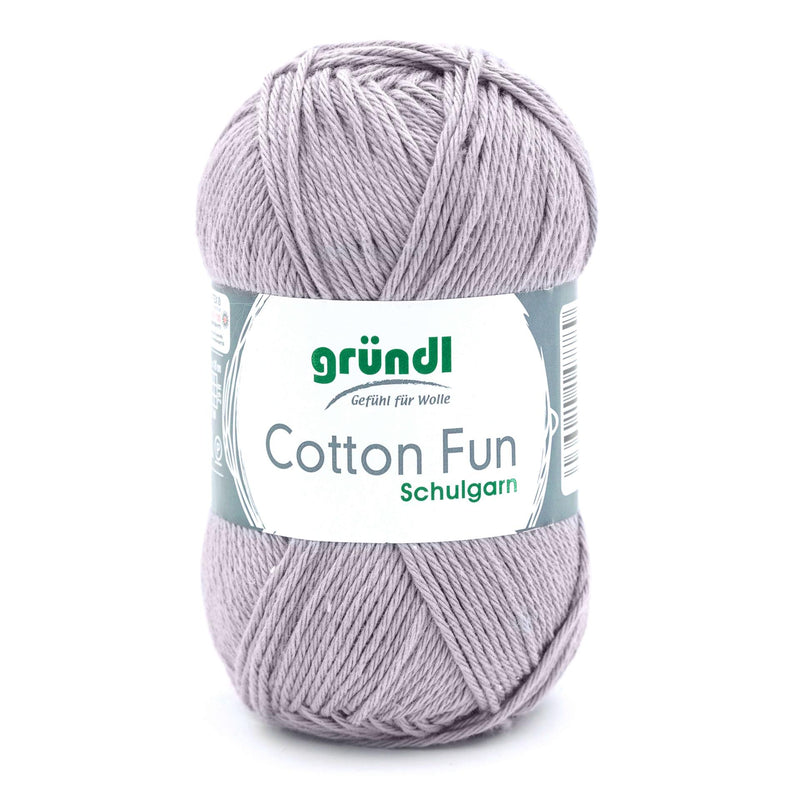 Handstrickgarn Cotton fun, Schulgarn