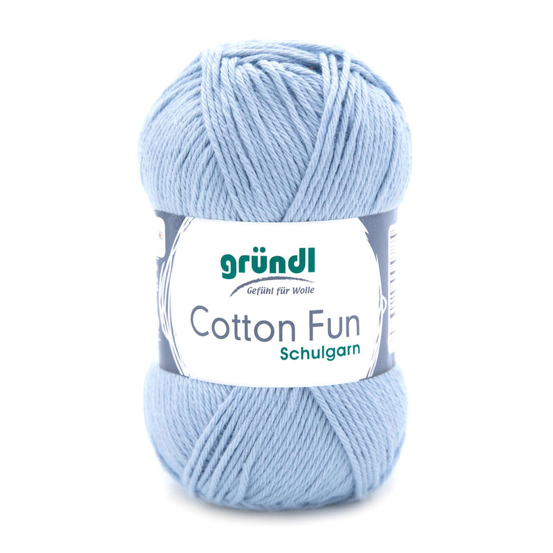 Handstrickgarn Cotton fun, Schulgarn