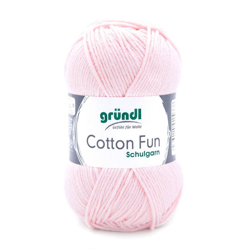 Handstrickgarn Cotton fun, Schulgarn