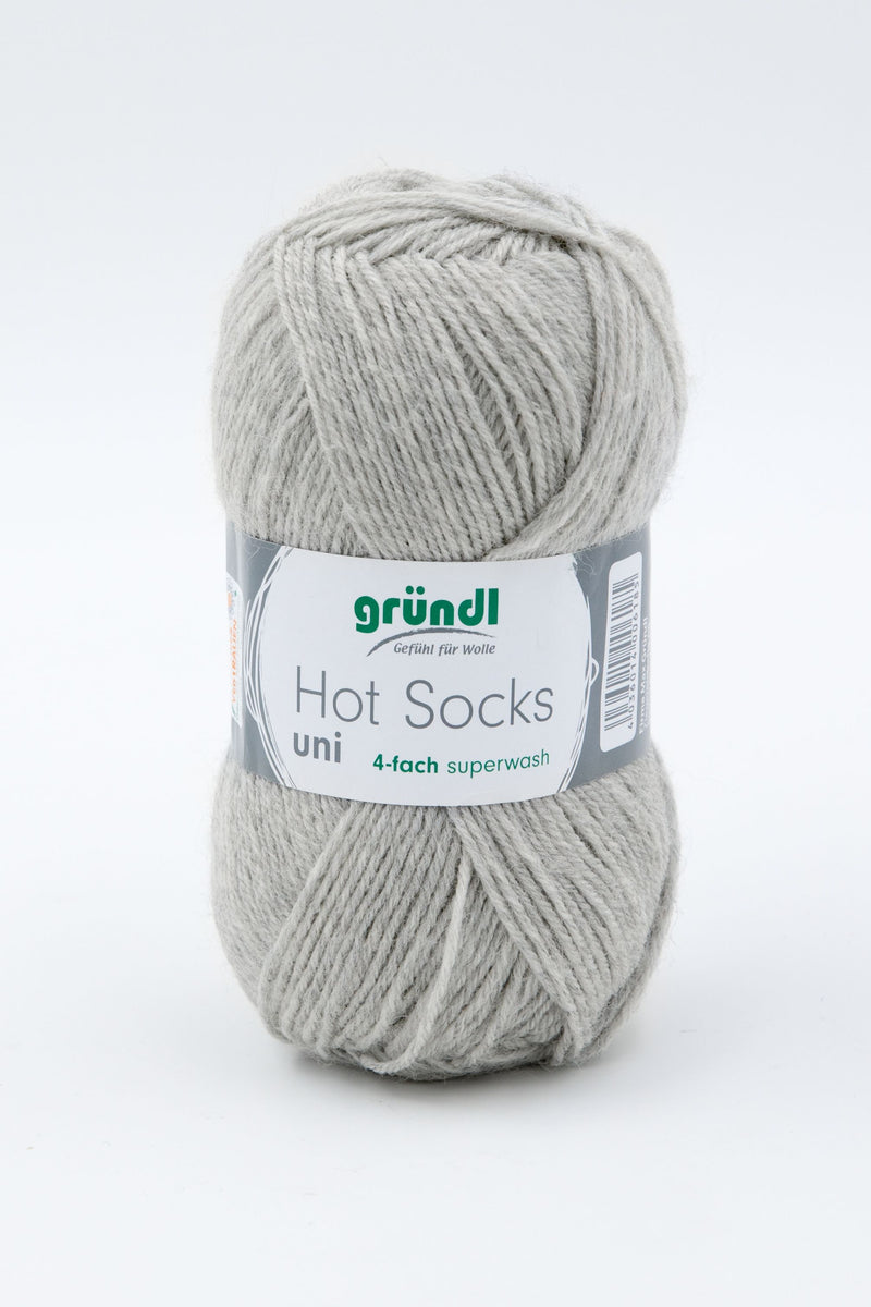 Handstrickgarn Hot Socks uni 50
