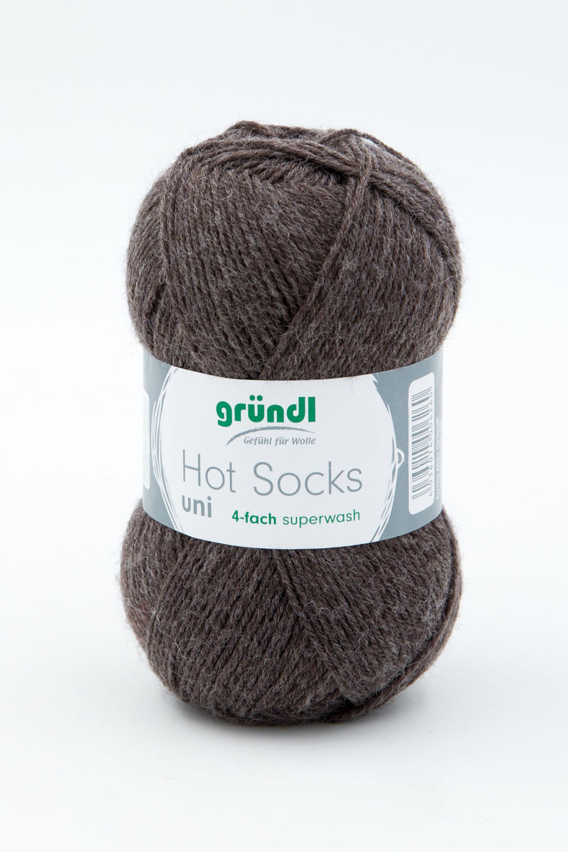 Handstrickgarn Hot Socks uni 50