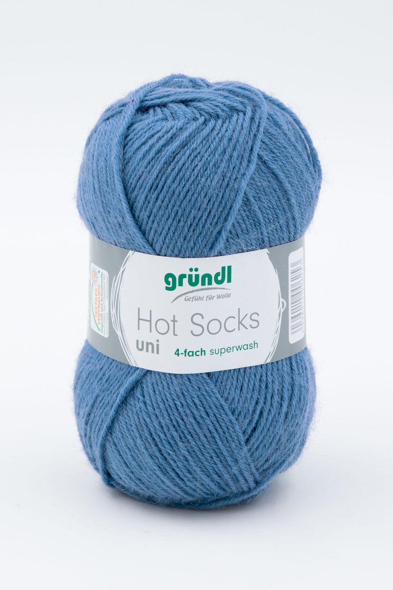 Handstrickgarn Hot Socks uni 50