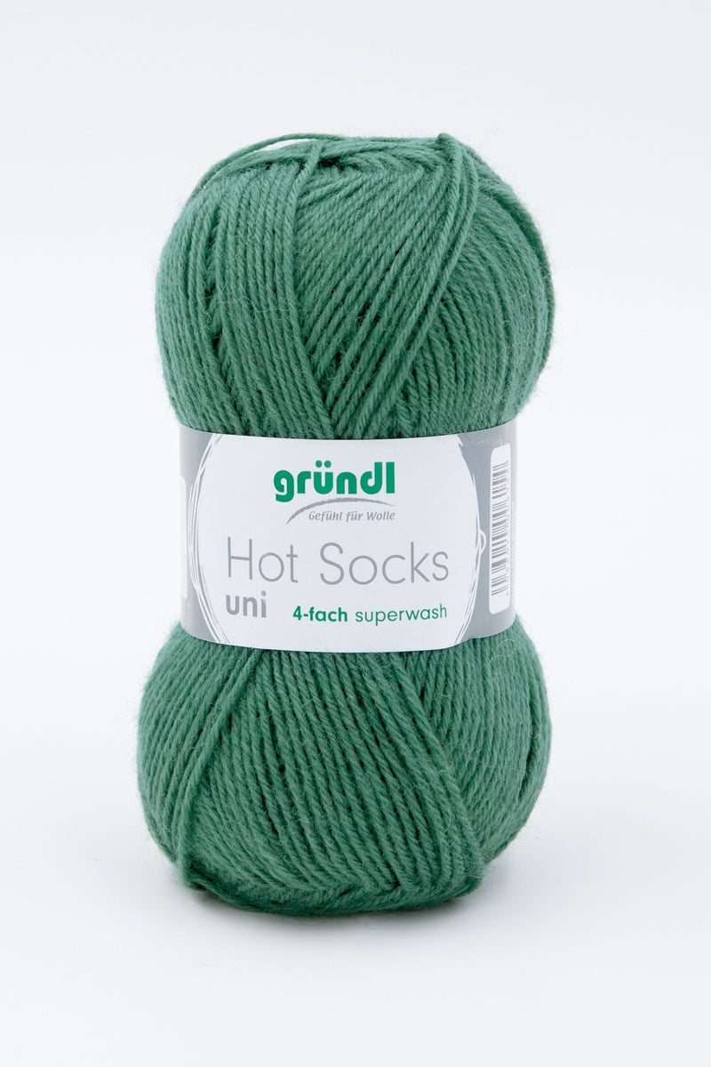 Handstrickgarn Hot Socks uni 50