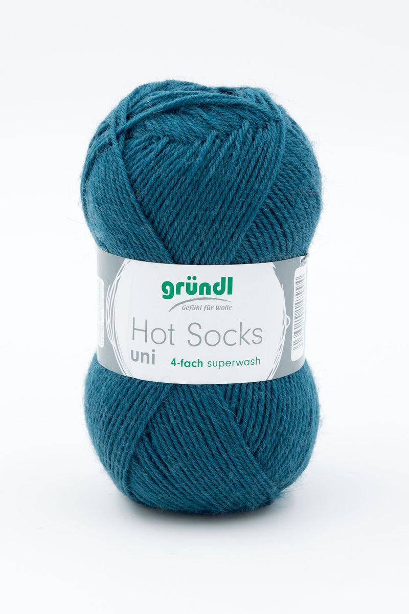 Handstrickgarn Hot Socks uni 50