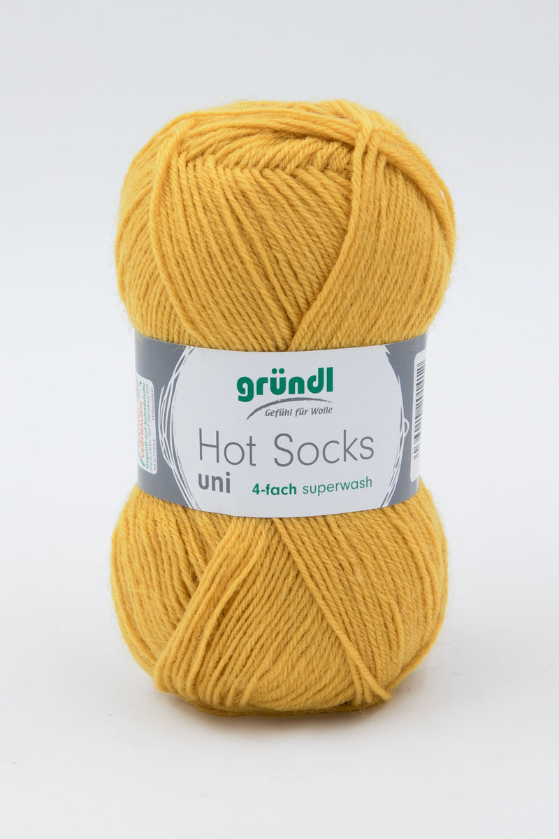 Handstrickgarn Hot Socks uni 50