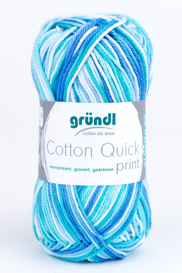 Handstrickgarn Cotton quick print