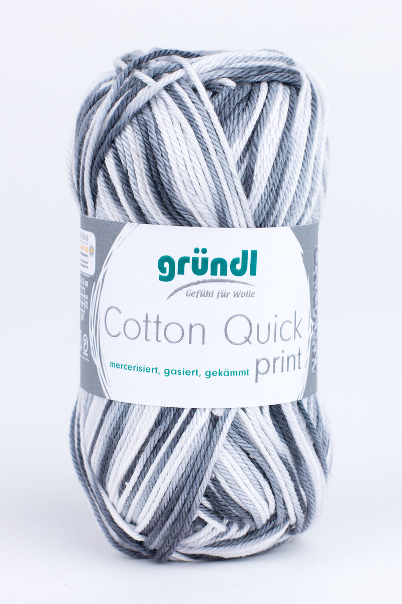 Handstrickgarn Cotton quick print