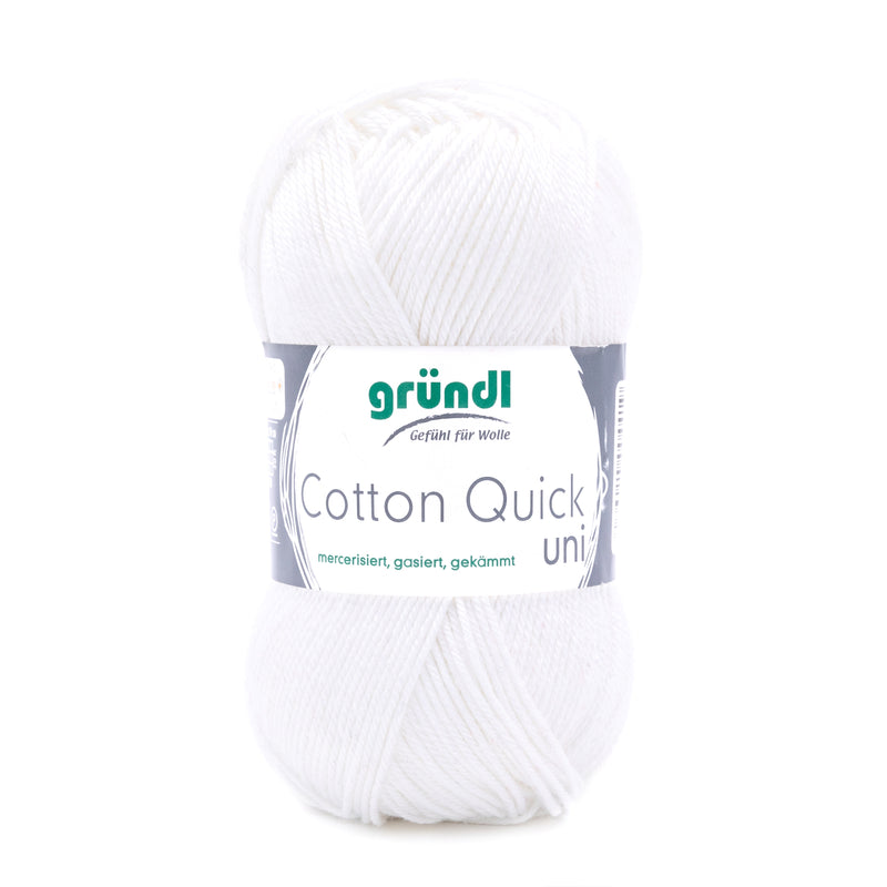 Handstrickgarn Cotton Quick uni