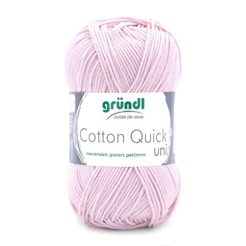 Handstrickgarn Cotton Quick uni