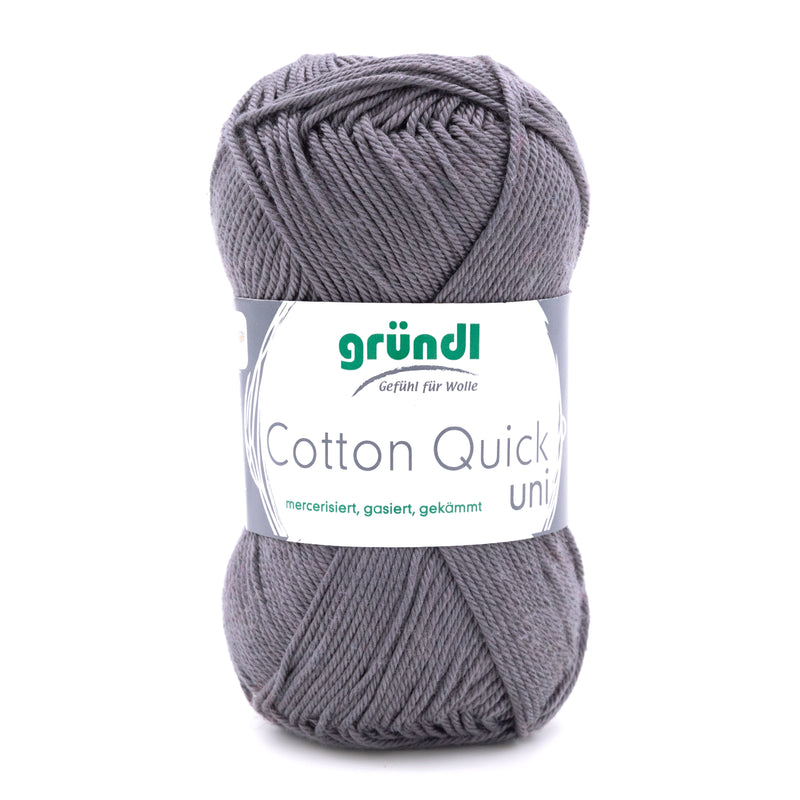 Handstrickgarn Cotton Quick uni