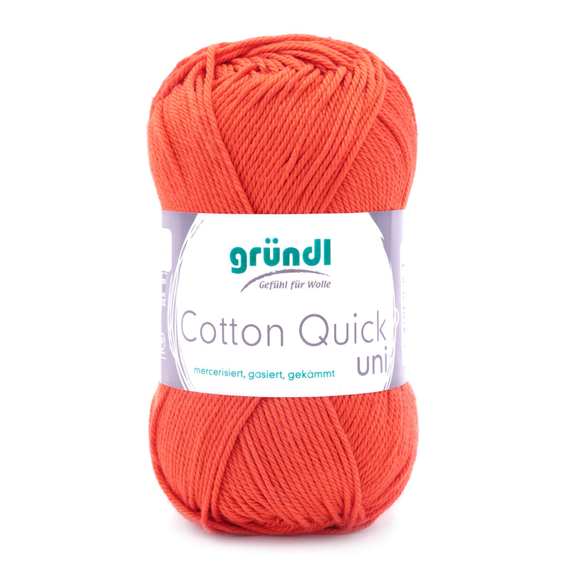 Handstrickgarn Cotton Quick uni