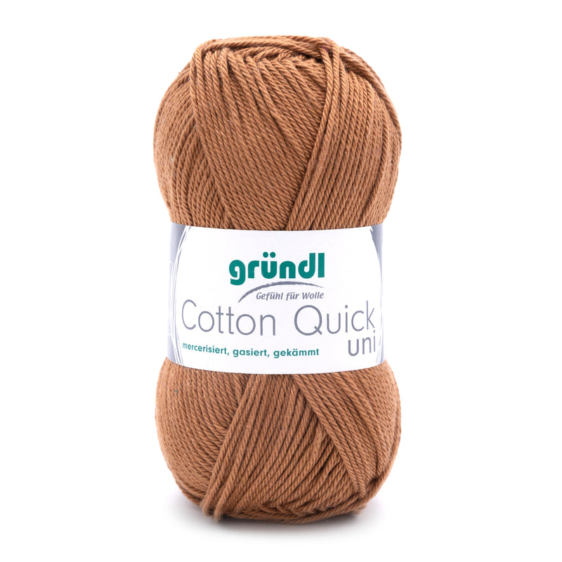 Handstrickgarn Cotton Quick uni