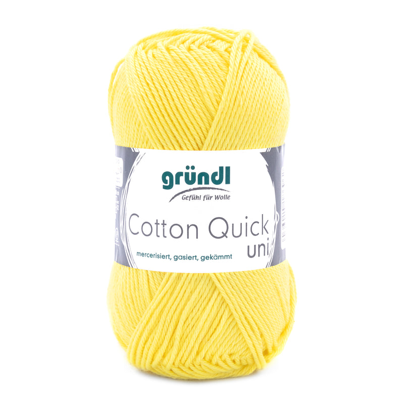 Handstrickgarn Cotton Quick uni