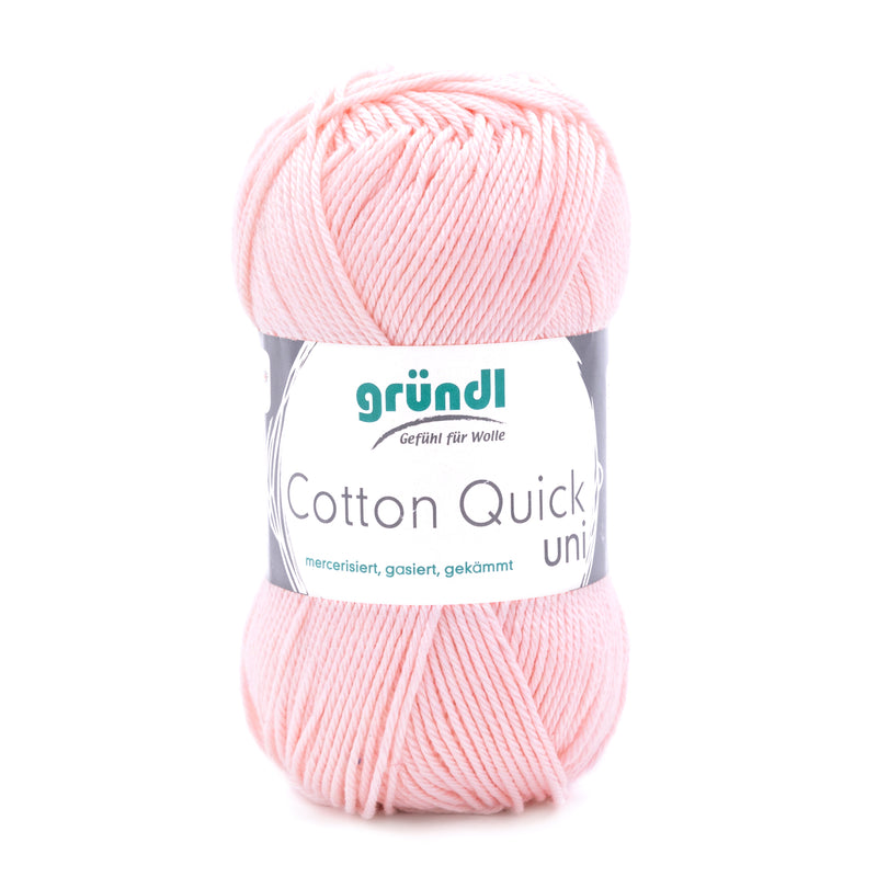 Handstrickgarn Cotton Quick uni