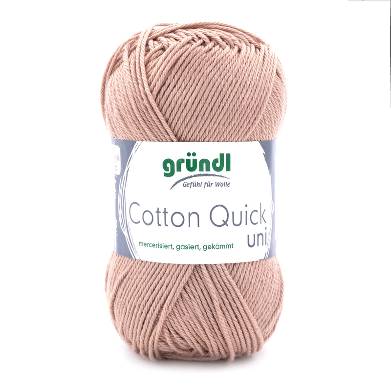 Handstrickgarn Cotton Quick uni