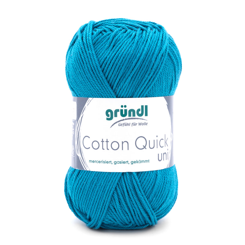 Handstrickgarn Cotton Quick uni