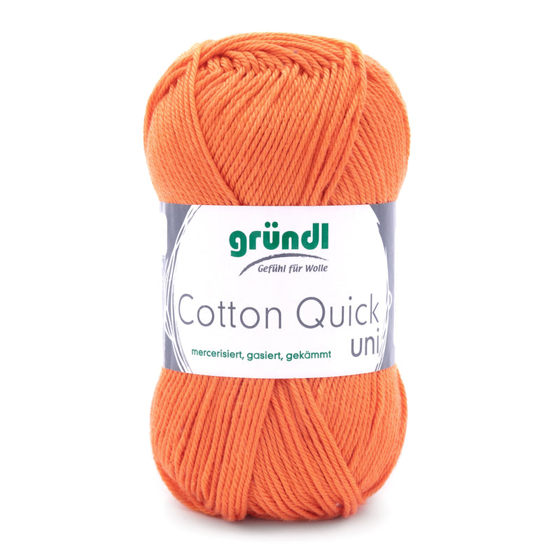 Handstrickgarn Cotton Quick uni
