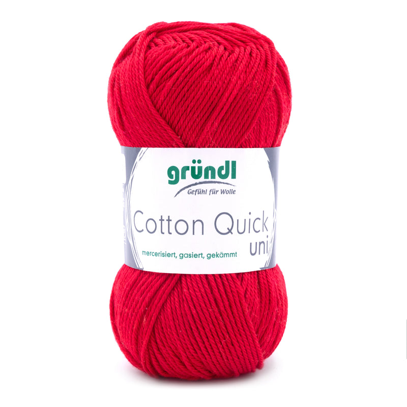 Handstrickgarn Cotton Quick uni