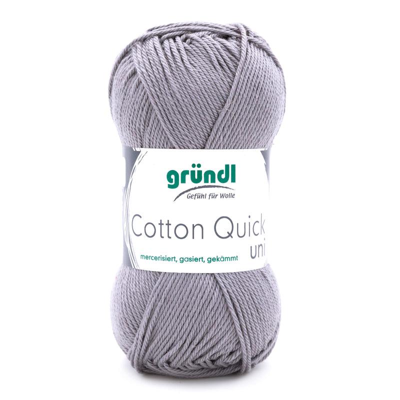 Handstrickgarn Cotton Quick uni