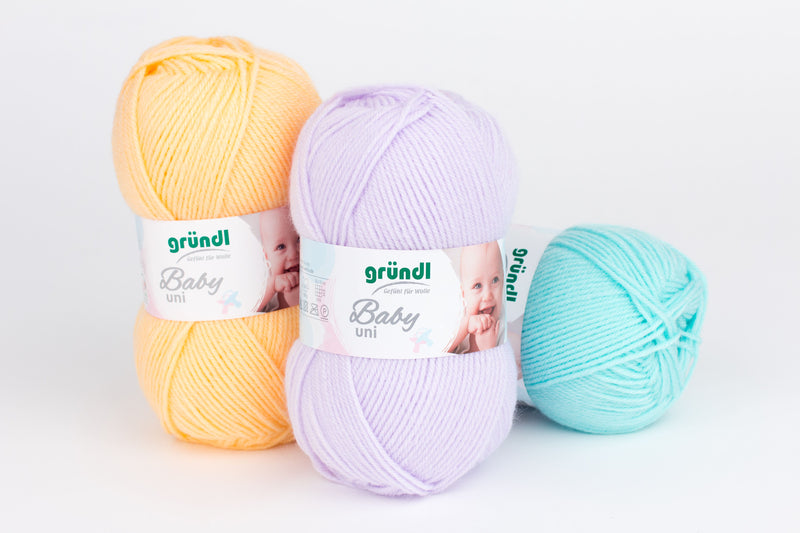 Handstrickgarn Baby uni