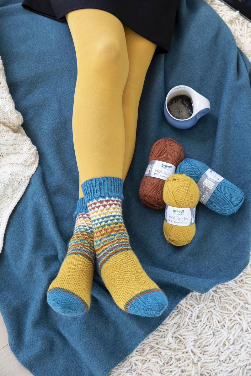 Handstrickgarn Hot Socks uni 50